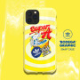 adidas Bodega Original Coque de Protection moulée pour iPhone 11 Pro, Coque résistante aux Chutes, Bords surélevés, Jaune