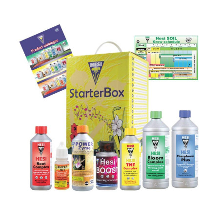Hesi Complexe de kit de démarrage nutriments du Sol Cannabis Grow Engrais Booster