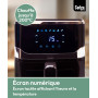 Gadgy Friteuse à air chaud 5L avec Fenêtre – Airfryer sans Huile 1400W – Revêtement antiadhésif – Température réglable 80°C à 20