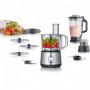 SEVERIN KM3892 Robot Multifonctions - 1200 W - Inox et noir - Blender 1.5 L - 2 159,99 €