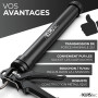 KLRStec PRO XL Presse-cartouche métallique 600ml - Pistolet à cartouche fermé professionnel 4K pour toutes les cartouches de mas