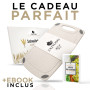 Exitoso Planches à découper en Paille de Blé Beiges - Planche à decouper Cuisine Légere - Poignée Facile à Saisir & Rainure de J