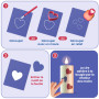 Smowo® 20 plaques de Cire pour Bougies pour créer, décorer et orner - Feuille de Cire de décoration pour bricoler