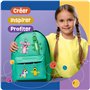 Smowo® Kit de Loisirs Créatifs avec Perles pour 9 Porte-clés Animaux - Cadeau de Bricolage Enfant avec Scoubidou, Perles et Fil,