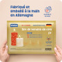 Smowo® Lot de 50 bandes de cire dorées 200 mm – Cire décorative pour bougies de différentes formes – Cire pour baptême, communio