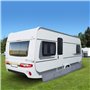 PRO PLUS Jupe d'auvent avec Compartiments de Rangement 50x580cm Gris 4 BIS 6m