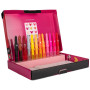 Disney - Minnie Mouse - Spray Pen Set Deluxe (MM22368) - Kit de Stylos Pulvérisateurs pour Colorier et Dessiner - 12 Stylos et 1