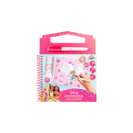 Disney Princess Livre de coloriage à l'eau réutilisable pour enfants
