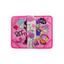Disney Minnie Mouse - Mallette créative - Table de coloriage de voyage avec stylos et autocollants - Kit de peinture pour filles