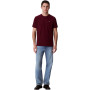 Calvin Klein T-Shirt Manches Courtes Homme Smooth Solid Tee avec Col Ras-du-Cou, Rouge (Deep Rouge), XL