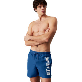 Calvin Klein Short de Bain Homme Medium Drawstring avec Cordon de Serrage