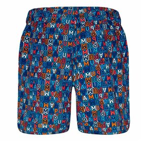 Calvin Klein Short de Bain Homme Medium Drawstring avec Cordon de Serrage, Bleu (Patch Of Blue), M