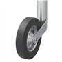 ProPlus Axe pour roue jockey Ø 20 mm x 81 mm - Roue de timon en acier