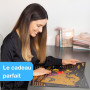 envami® Carte du Monde a Gratter - en Français - Plus Carte Européenne - 68 X 43 CM - Dorée - Planisphere Monde - Map Carte Mond