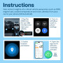 Scanner OBDII Bluetooth par MMOBIEL – Lecteur de Code de Voiture pour iOS & Android – Outil de Diagnostic sans Fil [2024 Version