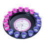 Shot Roulette - Jeu de Roulette à Boire - Roulette Russe pour Soirée Amusante - 16 Verres à Shot et 1 Bille - Idée Cadeau pour A