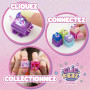 Goliath - CLICKEEZ Multipack - 5 Touches de Clavier Jouet Kawaii à Cliquer - Keycap Transformable en Porte Clés - Effet ASMR - F