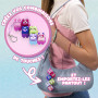 Goliath - CLICKEEZ Multipack - 5 Touches de Clavier Jouet Kawaii à Cliquer - Keycap Transformable en Porte Clés - Effet ASMR - F