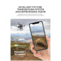 LUXWALLET Skyline² 5 GHz Professionnelle Drone avec Vrai 4K Caméra, GPS, Suspendu Cardan et Transporteur Cas, 30km/h-3km Distanc