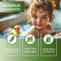 SilverRack DermaSensitivo Tapis de bain antidérapant 100 % sans BPA ’Noir - aspect galets) 88 x 40 cm - Tapis de douche antidéra