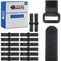 Sangle scratch Réutilisable avec Boucle pour Organiser les Câbles