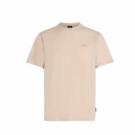 T-shirt à manches courtes homme O'Neill Small Logo Beige XL