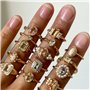 Bague Femme 24KAE 12450Y/50 10 Doré
