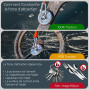 MAGFISHION Aimant Neodyme Puissant - Traction de 700KG (2 x 350KG) - Aimant de Pêche - Ø94mm - Peche a l'aimant avec 2 Cordes, C