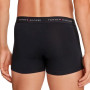 Tommy Hilfiger Caleçons Lot de 3 Homme avec Ceinture Emblématique, Multicolore (Primary Red/White/Desert Sky), M