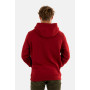 Tommy Jeans Sweat à Capuche Homme Regular Fit Flag Fleece avec Capuche, Rouge (Regatta Red), L
