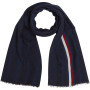 Tommy Hilfiger Écharpe Femme Essential Flag Effilochée