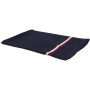 Tommy Hilfiger Écharpe Femme Essential Flag Effilochée, Bleu (Space Blue), Taille Unique