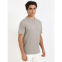 Calvin Klein Badge Regular Tee J30J323484 T-Shirt S/S, Grey (Rock Ridge), M Men's