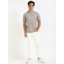 Calvin Klein Badge Regular Tee J30J323484 T-Shirt S/S, Grey (Rock Ridge), XXL Men's