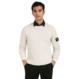 Calvin Klein Badge Waffle Ls Tee J30J323485 T-Shirt L/S