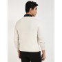 Calvin Klein Badge Waffle Ls Tee J30J323485 T-Shirt L/S, Grey (Moonbeam), XS Men's