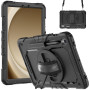 Coque Galaxy Tab S9 / Tab S9 FE / Tab S10 FE Rotatif 360° Noire Just in Case
