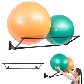 Support Pour Ballons D'exercice | Organisez Vous | Support Mural Pour Ballons | Support Ballons De Yoga | Support Pour Ballons D