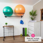 Support Pour Ballons D'exercice | Organisez Vous | Support Mural Pour Ballons | Support Ballons De Yoga | Support Pour Ballons D
