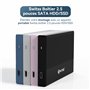 5 Pouces (Noir) - USB-C/USB-A - 6 Go/s USB 3.1 gen 2 - Boitier