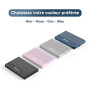Switss Boîtier Externe pour Disque Dur SATA HDD 7/9.5 mm et SSD 2,5 Pouces (Bleu) - USB-C/USB-A - 6 Go/s USB 3.1 gen 2 - Boitier