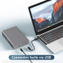USB 3.0 (Argent)