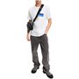KARL LAGERFELD JEANS Homme T-Shirt À Manches Courtes avec Logo Encadré Coupe Régulière, Blanc, S