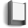 luminaire d'extérieur résistant aux intempéries avec lumière blanc chaud