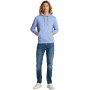 Calvin Klein Sweat à Capuche Homme Badge avec Capuche, Bleu (Tempest), XXL