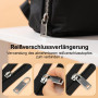 Fermeture Éclair de Remplacement en Métal, Tirette Réutilisable pour Réparation de Vêtements, Sacs, Valises et Accessoires, Comp