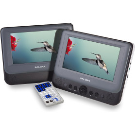 Salora DVP7048TWIN Portable 7" Gris