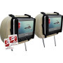 Salora DVP7048TWIN Portable 7" Gris, Blanc 2 Lecteurs DVD portables