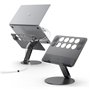 Spigen Support Ordinateur Portable avec Organisateur de Câbles