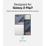 Ringke Protecteur d'écran Compatible avec Samsung Galaxy Z Flip 7 [Dual Easy Pro Film] [2 Pack] Application Facile Attachement s